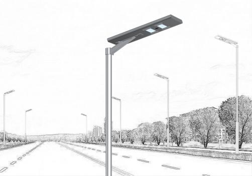 All in one Solar street lighting