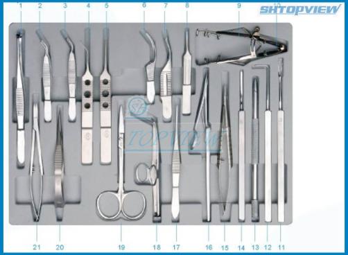 SZY-CBM 21 Ophthalmic Operation Instrument Set