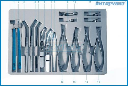 SYX16 Cataract Small Incision Instruments Set