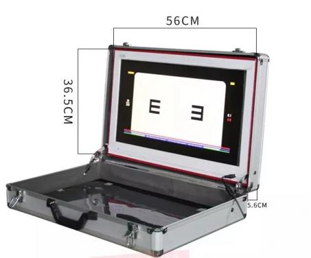 China 21.5 inch portable optical optometry equipment LCD eye chart VC-12