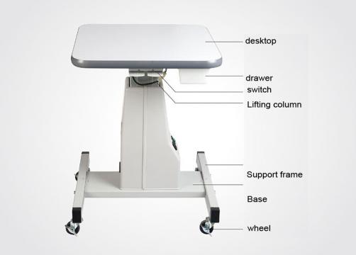 WZ-3E Motorized Lifting Table For Ophthalmic optometry Instruments