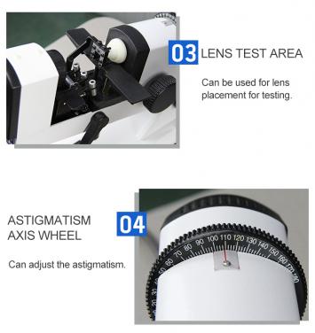 GJD-1 Manual Lens Meter with Outer reading