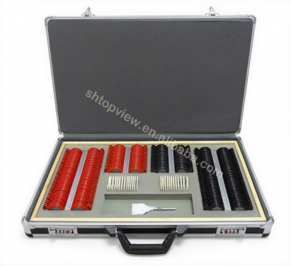 232SL B Trial lens set box  Aluminum suitcase, leather suitcase
