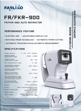 FR/FKR-900 AUTO REFRACTOR