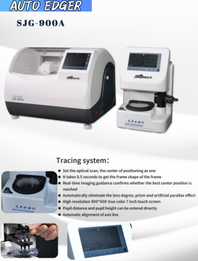 2025 New Arricval Optician Machine SJG-900A  Auto Lens Edger For optics