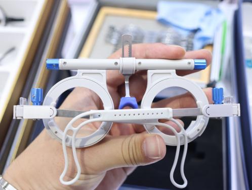 TPV-9100 top quality Ophthalmic  Titanium trial lens frame