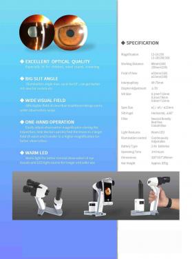LS-1B  Portable Slit lamp