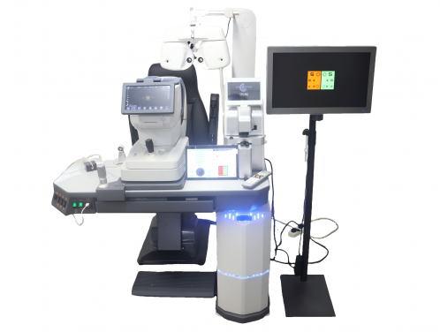 Complete set of optometry equipment for sale  KFZD6000/rk-600/lm-900/k215/printer/IPAD and stand