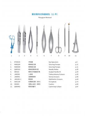 optometry Micro instruments Set