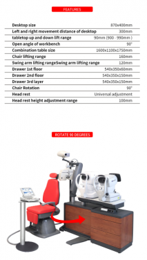 YDL-930 COMBINED TABLE AND CHAIR