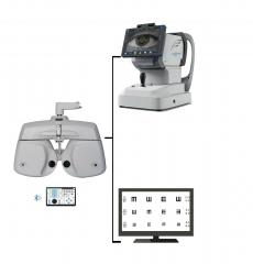 KF-ZD6000 +rk-600+k215 auto phoropter and auto refractor and visual chart