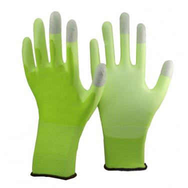 Three Finger Touch Screen Work Glove- PU1850T-HY