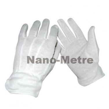 Bleached Cotton Interlock Glove - B5018C