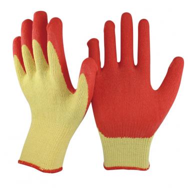 Economic Style Orange Latex Working Glove  -NM10902E-Y/OR