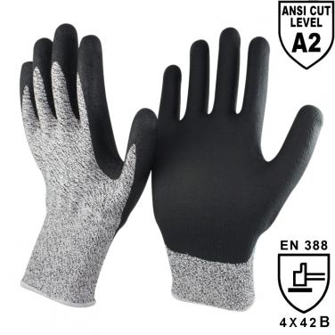 Foam Nitrile Dipping Cut Resistant Work Glove  -DY1350F