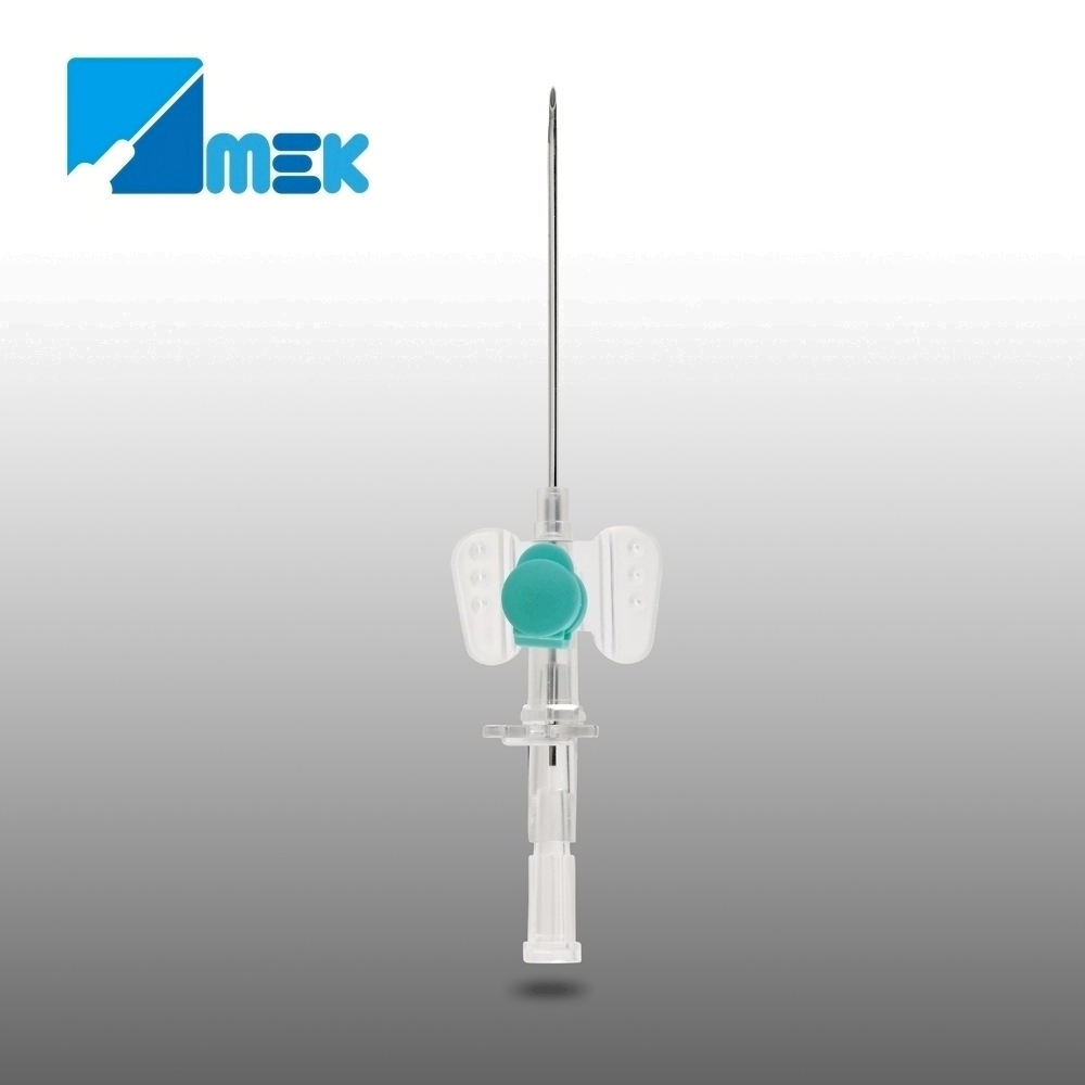 I.V catheter with injection port