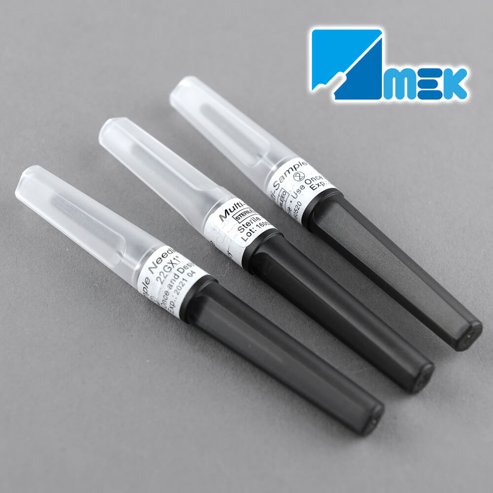 Blood collecting needle pen type