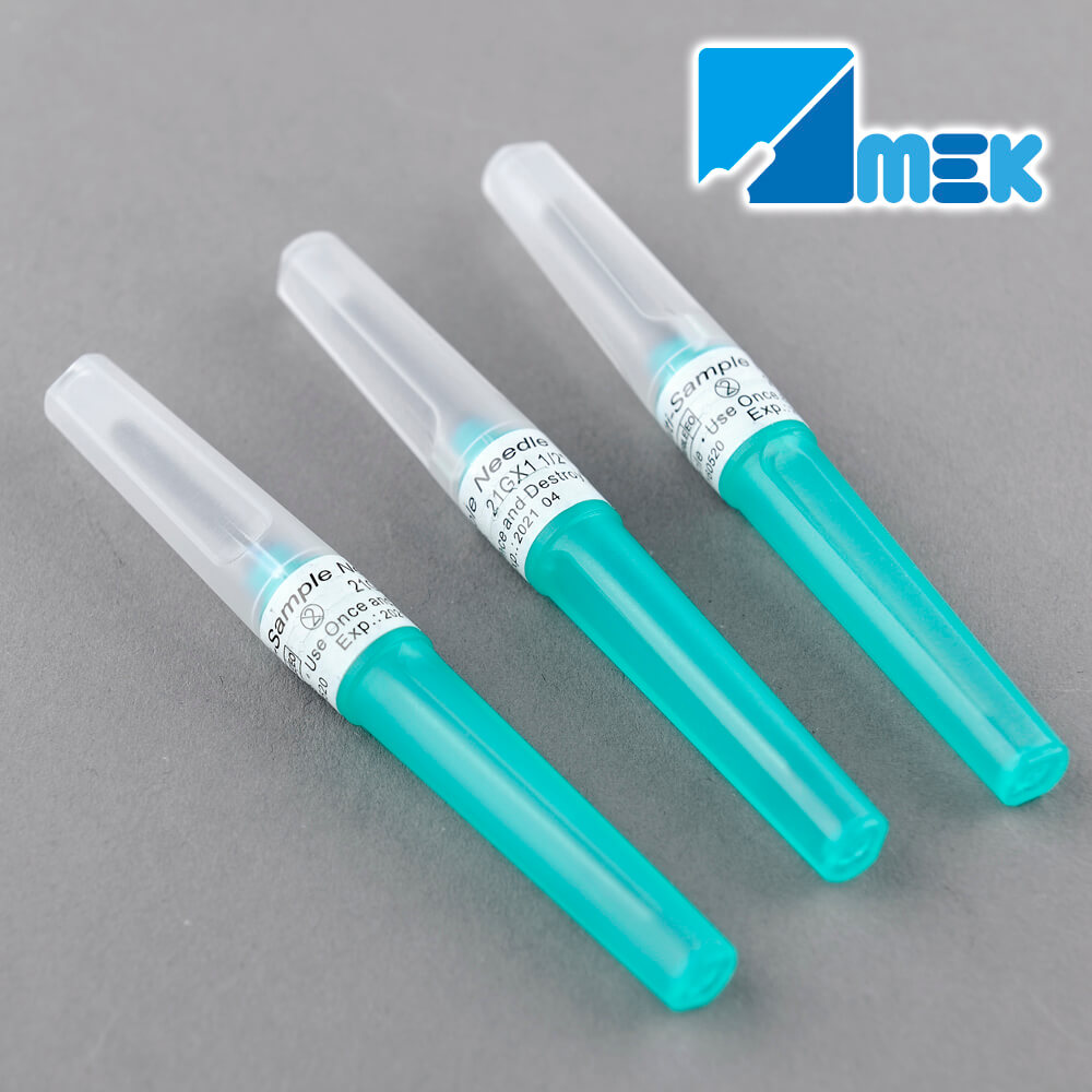 Blood collecting needle pen type