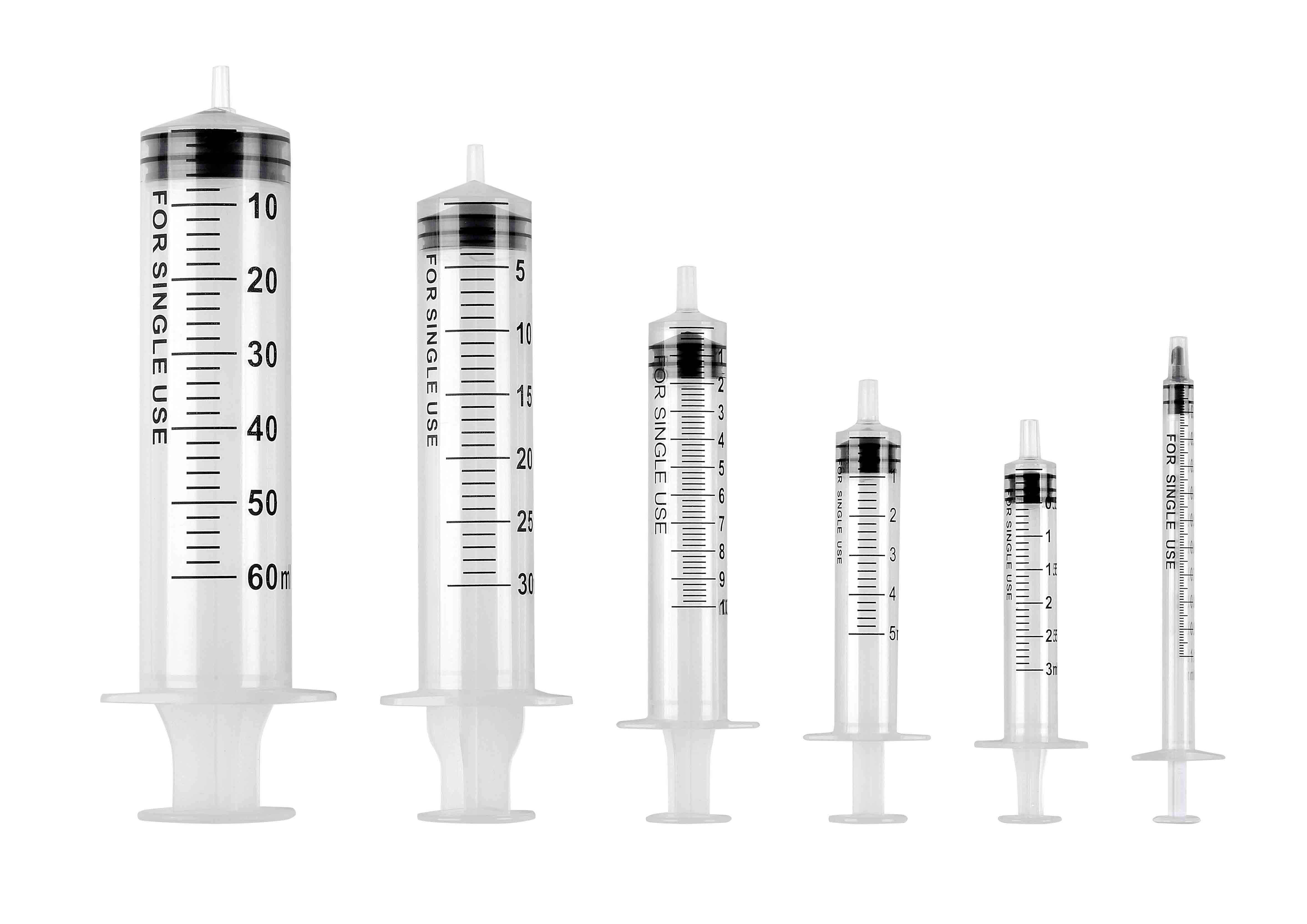 Syringe and needles