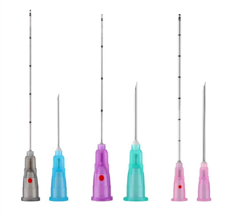 Micro cannula with punch needle