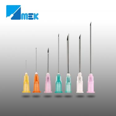 Veterinary needle with PP hub