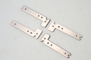 Metal support connector parts