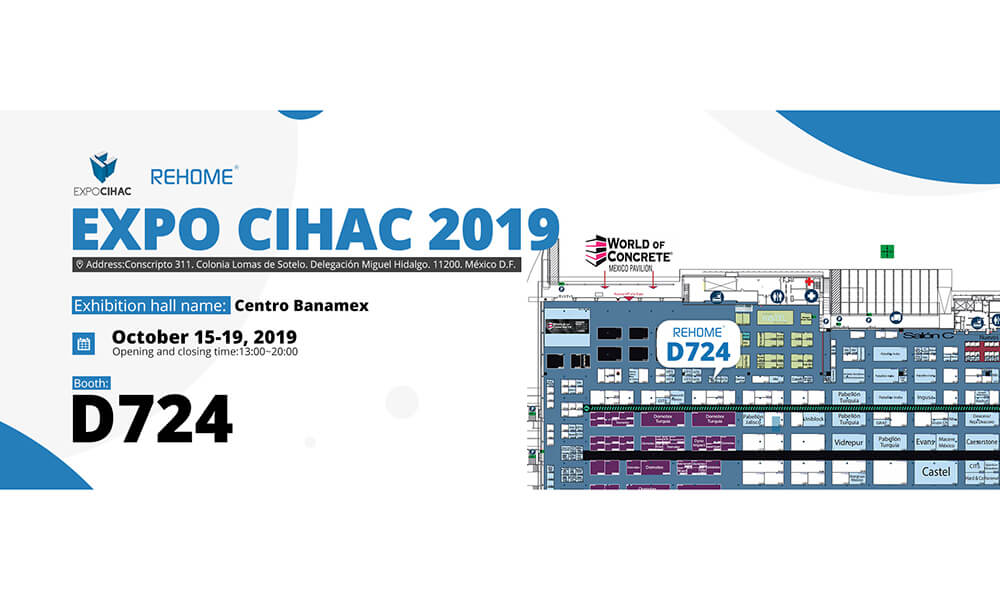 El equipo de REHOME se une a la EXPO CIHAC 2019