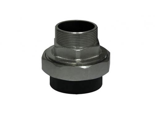HDPE Socket Fitting-Male Union(Copper Thread)