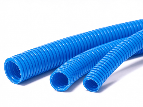 16mm/20mm/25mm PVC Corrugated Pipe- Blue