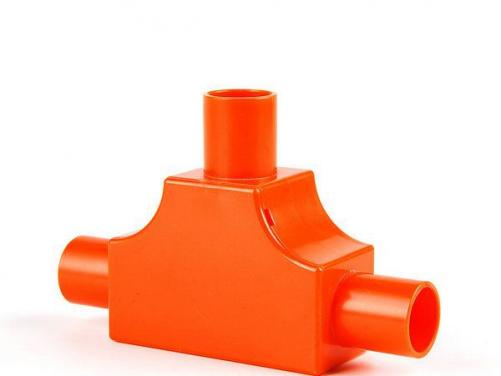 PVC Conduit Tee with Lid