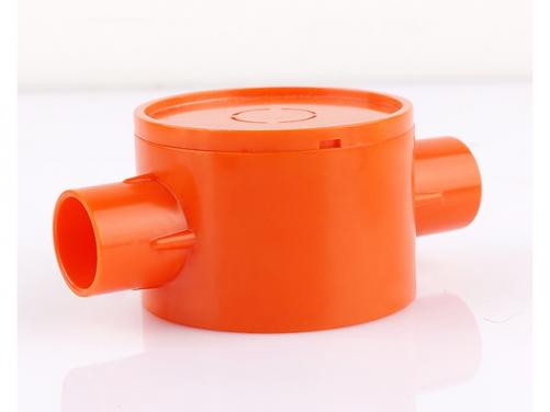 PVC Round Straight-Through Junction Box