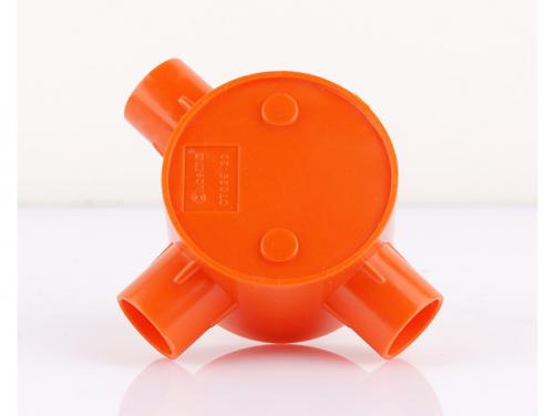PVC Round 3-Way Junction Box