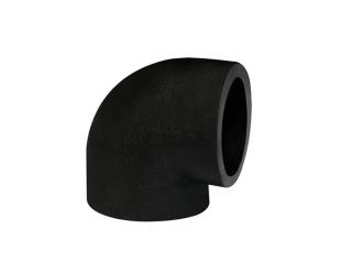 Adaptador de enchufe de HDPE-Codo de 90°