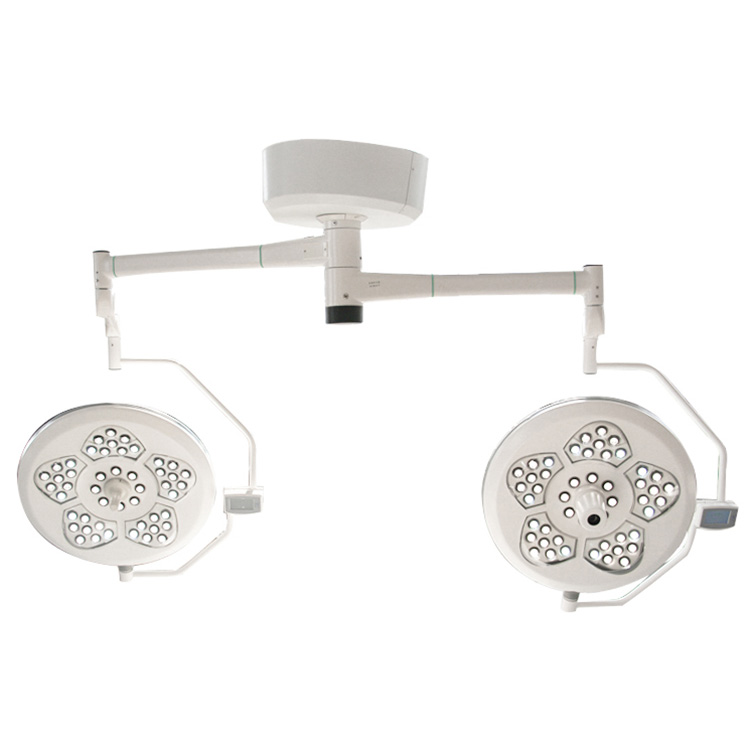 WYLED5/5 Dual Light Heads Ceiling LED Surgical Light