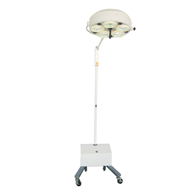 WYK5 Mobile Trolley Veterinary Surgery Light with Backup Emergency Battery