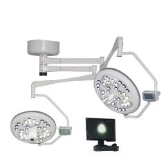 WYLED3/3 Dual Light Heads Ceiling LED Surgical Light with Built-in HD Video Camera System