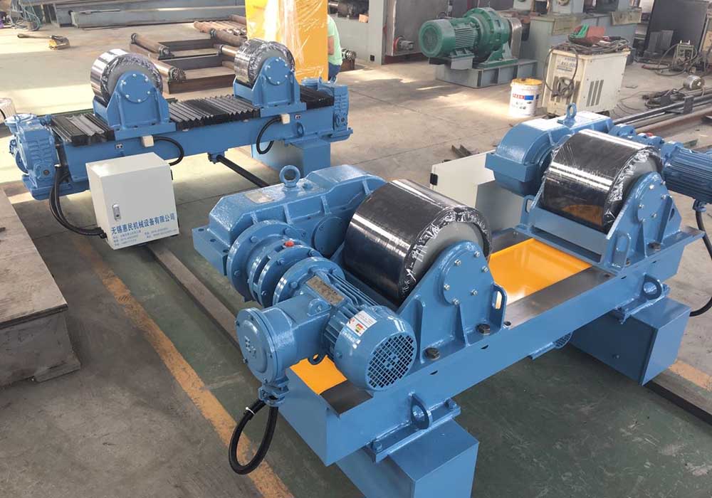 Move-on-rails Welding Turning Roller Bed
