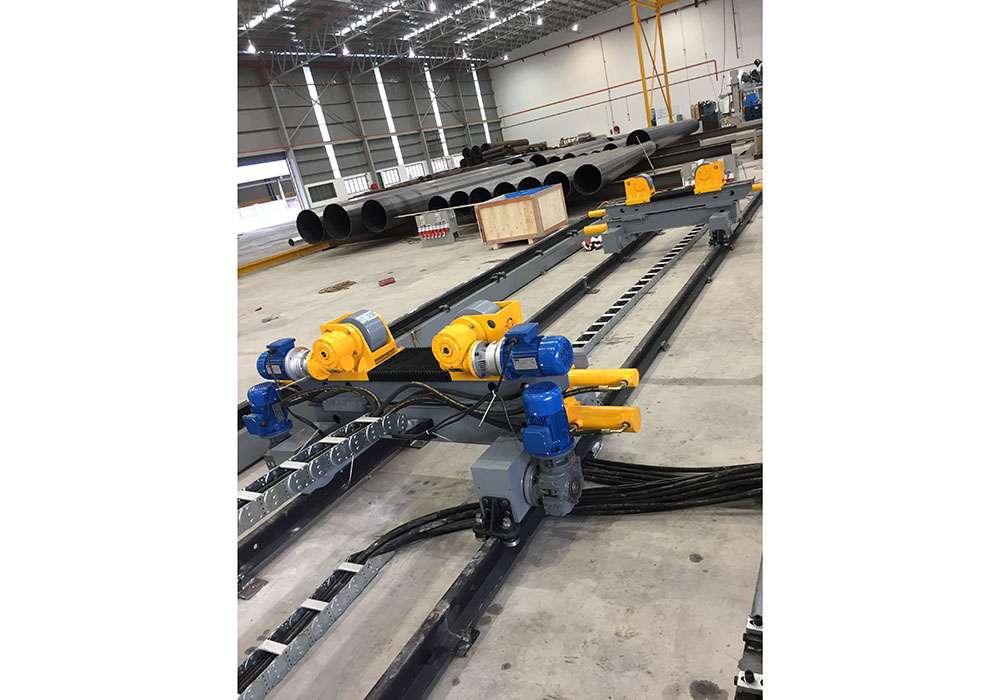Move-on-rails Welding Turning Roller Bed