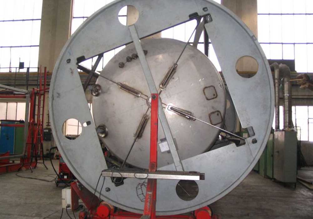 ISO Tank Container Rotation Machine