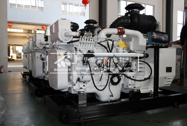 4 Sets Marine Diesel Gen-sets have been sent to Singapore successfully