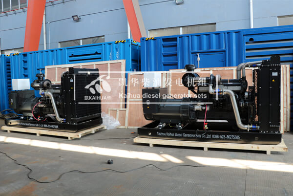 2 Sets Shangchai Diesel Generators have been sent to Kenya successfully