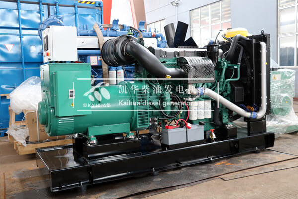 1 Set 300KW Volvo Diesel Generator has been sent to Singapore successfully