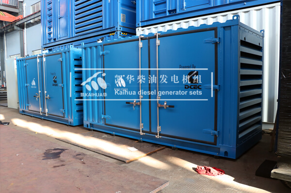 2 Sets 200KW Container Type Gen-set have been sent to Singapore successfully