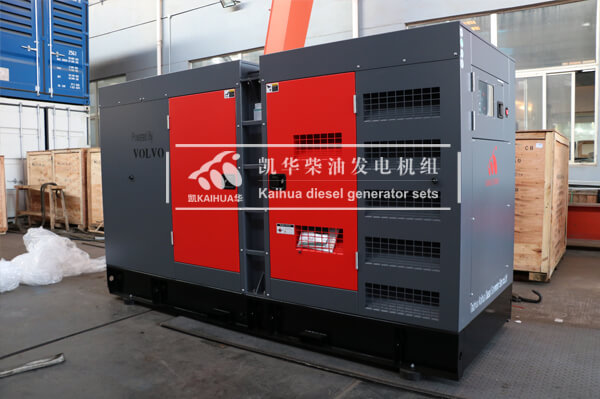 1 Set 200KW Volvo Diesel Genenrator has been sent to Singapore successfully