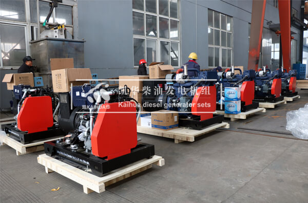 6 Sets Marine Diesel Gen-sets have been sent to Singapore successfully