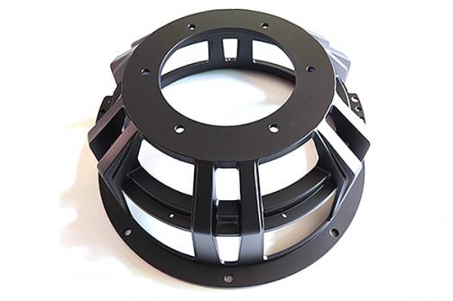 thumbnail image 2 of Lord Of Bass 8" Twelve Spoke Subwoofer Speaker Frame – Universal Fit 2 of 3