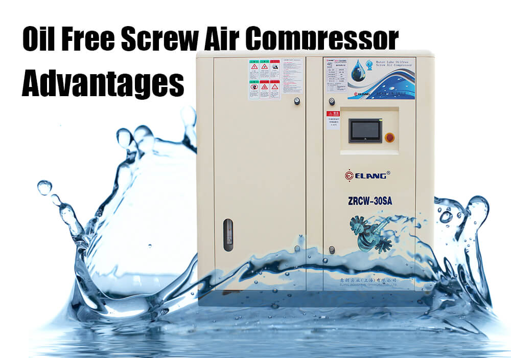 Advantages of Elang Oil Free Screw Air Compressor