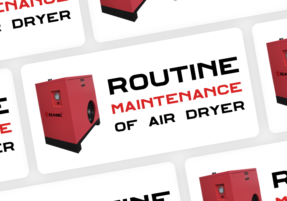 The Routine Maintenance of Air Dryer