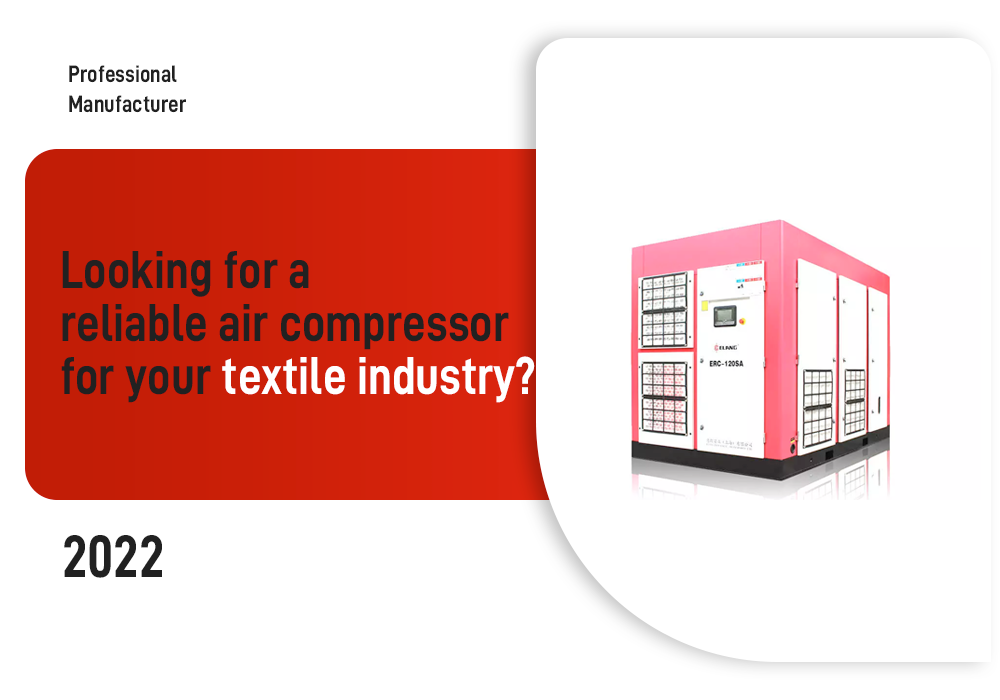 Looking for a reliable air compressor for your textile industry?