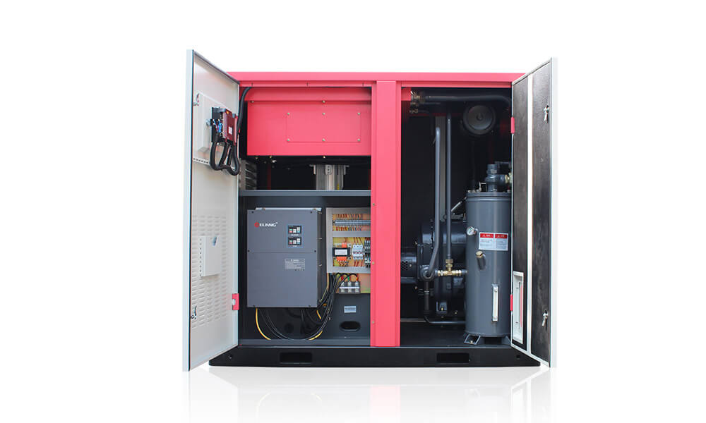 50HP 37Kw Energy Saving Two Stage Screw Air Compressor